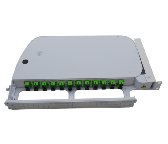 Sliding Type Indoor 24 Port Fiber Optic Patch Panel Wall Mount With Sc Adapter - Image 5