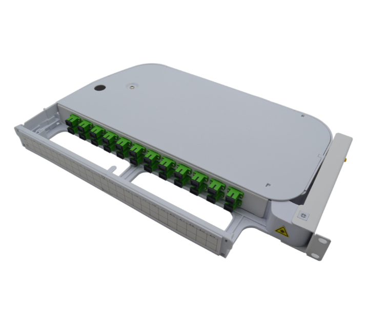 Sliding Type Indoor 24 Port Fiber Optic Patch Panel Wall Mount With Sc Adapter - Image 4