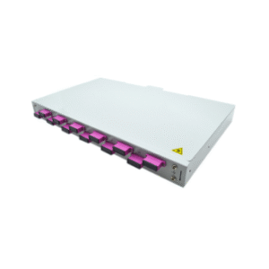 19" ODF Fiber Optic Joint Box, Sliding Fiber Optic Patch Panel 24 Port with SC Adapter