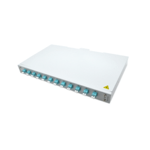 19" ODF Fiber Optic Joint Box , Sliding Fiber Optic Patch Panel 48 Port with LC Double Adapter