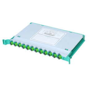 SC 12 Port Rack Mount Patch Panel 1U 19" Fiber Optic Joint Closure Drawer Type