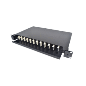 CATV 12 Port Fiber Optic Patch Panel 12 Core SC MM Adapter ODF Low Excess Loss