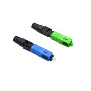 55mm Spiral Types FTTH Pre Embedded Fiber Optic Fast Connector Assembly On-Site