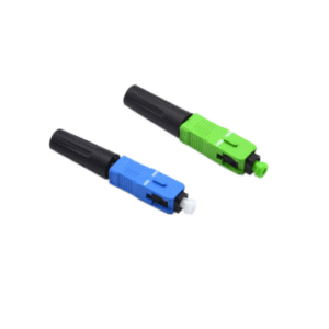 Quick Assembly Connector For Indoor Cable , Optical Fiber Connectors APC / UPC