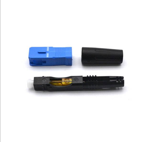 Quick Assembly Connector For Indoor Cable , Optical Fiber Connectors APC / UPC - Image 2