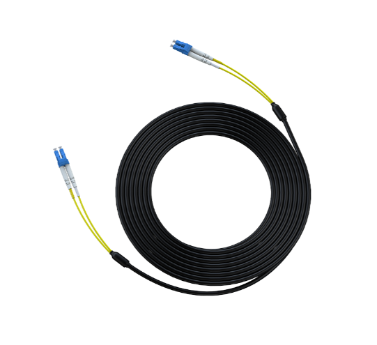LSZH Jacket 5.0mm Black Fiber Optic Patch Cord For Test Equipment - Image 4