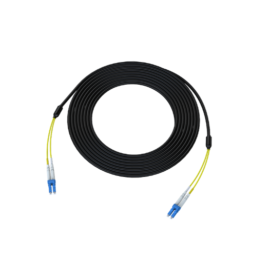 LSZH Jacket 5.0mm Black Fiber Optic Patch Cord For Test Equipment - Image 3