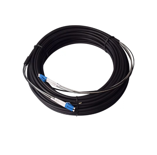 Duplex LC UPC to Duplex LC UPC G657A2 GJYFJH 7.0mm Fiber Armoured Patch Cord - Image 2