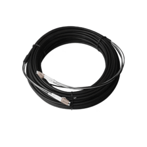 Outdoor Armored Cable BBU RRU Duplex LC Cable SM MM FTTH Fiber Optical Patch Cord