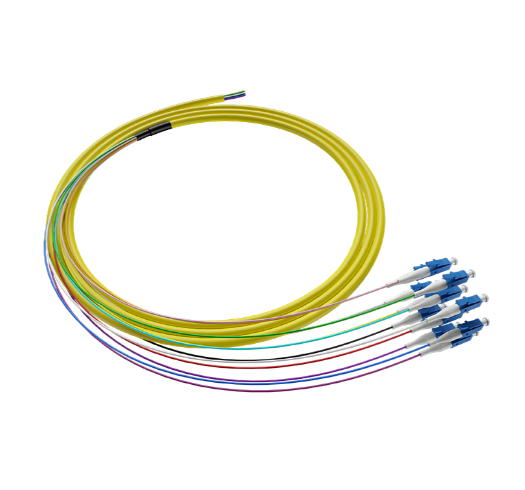 GJPFJV Pigtail Single Mode Fiber Optic Patch Cord 12 Cores LC UPC - Image 2
