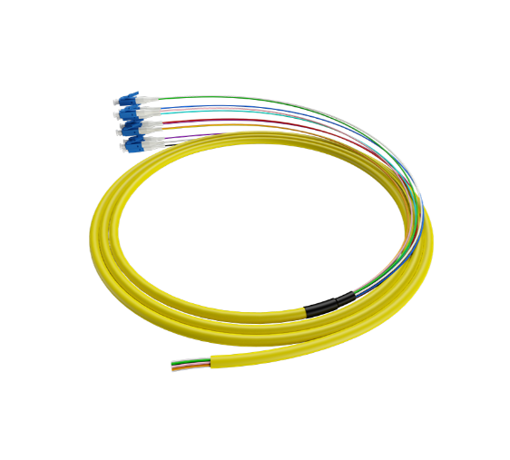 GJPFJV Pigtail Single Mode Fiber Optic Patch Cord 12 Cores LC UPC - Image 3