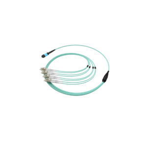 MPO-8 core Breakout Cable 50/125 Multimode OM4