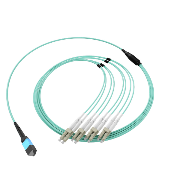 MPO-8 core Breakout Cable 50/125 Multimode OM4 - Image 2