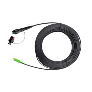 2x5mm Waterproof MiniA to SC APC GJYXFCH Patch Cord for FTTH