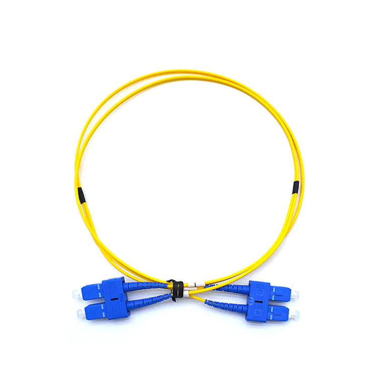 SC-UPC-SC-UPC-SM Duplex Fibre Optical Patch Cords 2.0MM LSZH 1M - Image 2