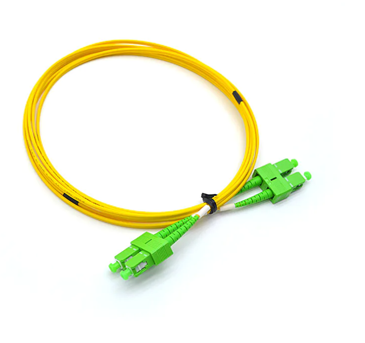 SC-APC-SC-APC-SM Duplex Fibre Optical Patch Cords 2.0mm LSZH 3m - Image 4