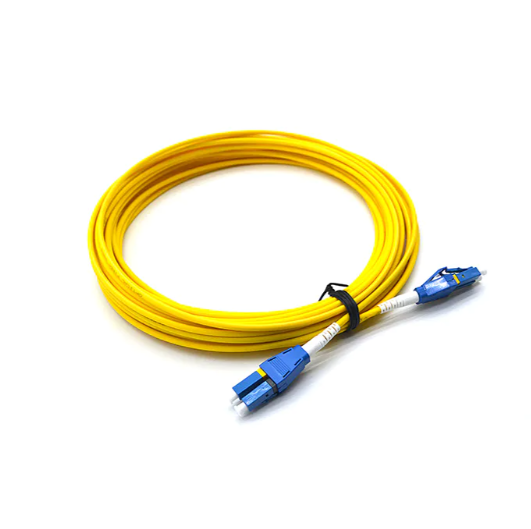 PVC 3.0mm Fiber Optic Patch Cord LC UPC To LC UPC Uniboot Duplex OS2 Single Mode - Image 2