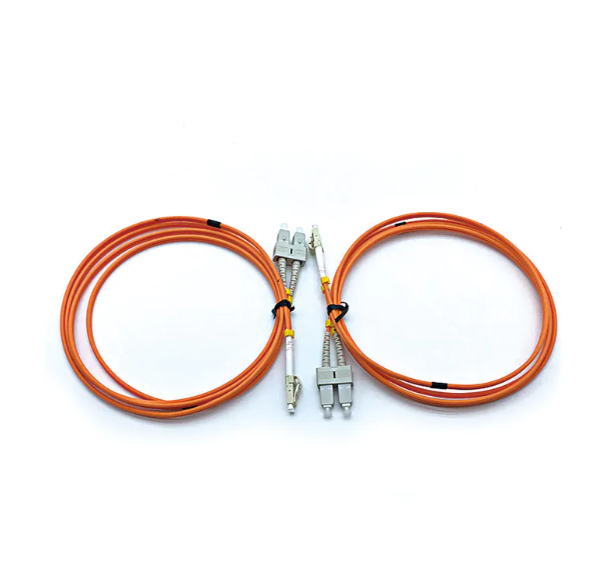 LC UPC To SC UPC Multimode Fiber Optic Cable Duplex 3.0mm LSZH OM2 850/1300nm Wavelength - Image 3