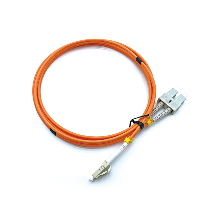 LC UPC To SC UPC Multimode Fiber Optic Cable Duplex 3.0mm LSZH OM2 850/1300nm Wavelength - Image 5