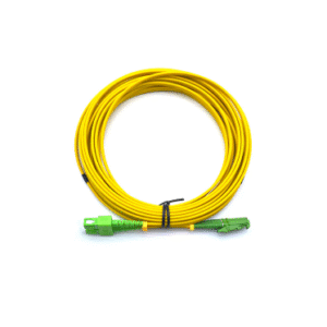 E2000 APC To SC APC Duplex Fiber Optic Cable OS2 Single Mode 2.0mm Bend Insensitive
