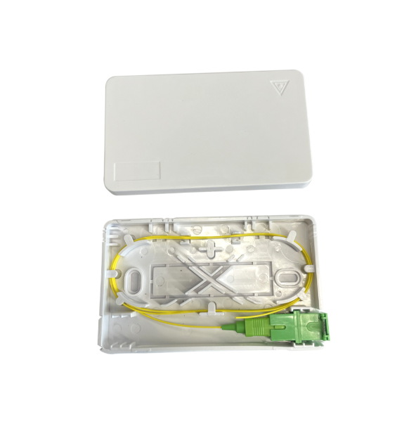 Fiber Optic Panel Box 2 Ports FTTH Fiber Optical Information Box - Image 3