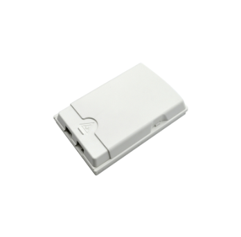 FTTH 2 Core Fiber Rosette Box White Indoor Terminal Box