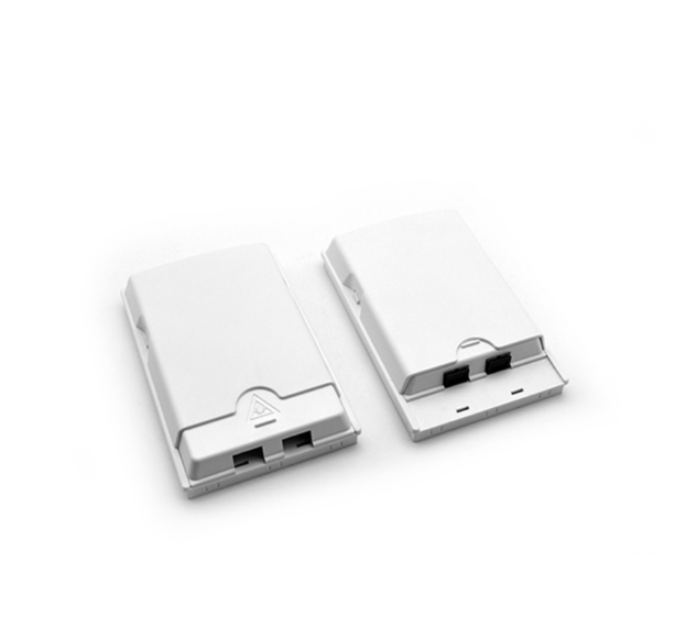 FTTH 2 Core Fiber Rosette Box White Indoor Terminal Box - Image 4