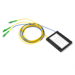 1X2 ABS Box Type Fiber Optic PLC Splitter 2.0mm