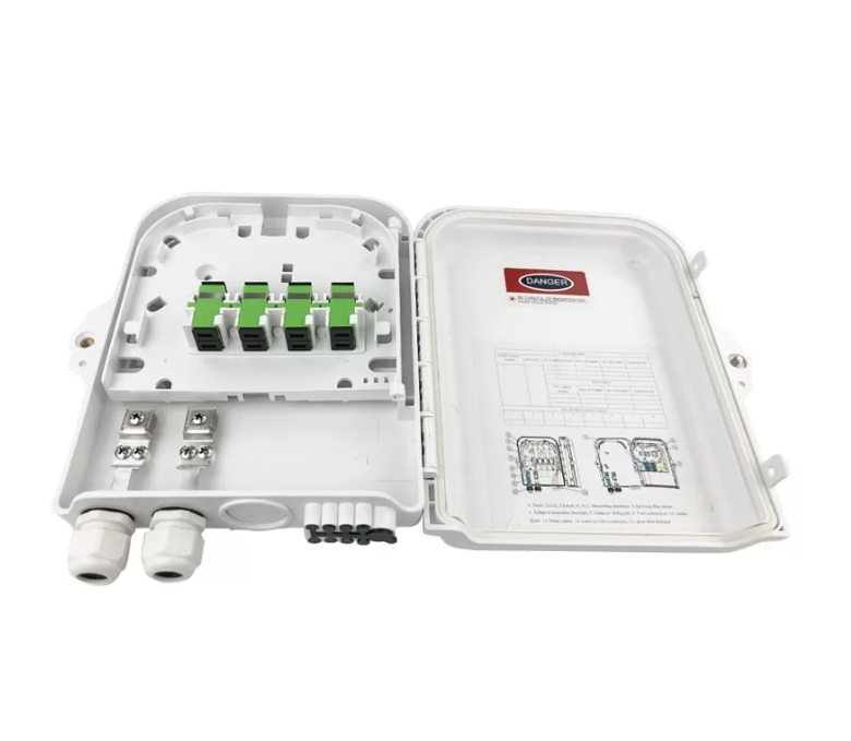 Fiber Distribution Box 8 Port Indoor/Outdoor