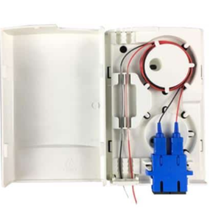 Fiber Optic Cable Wall Outlet Duplex Socket Panel Faceplate