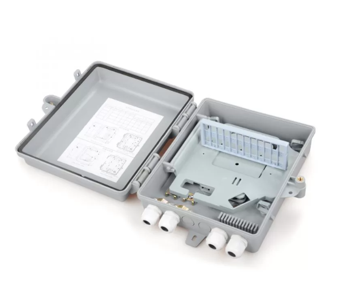 16 Port Indoor/Outdoor Wall Mounted Fiber Distribution Box
