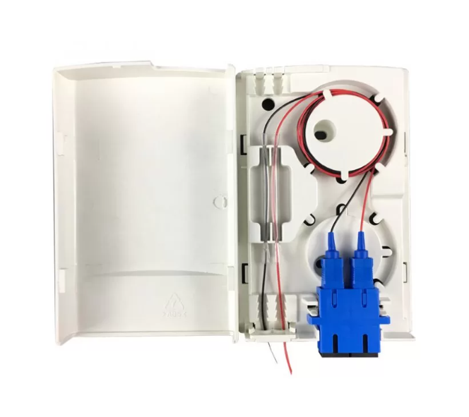 Fiber Optic Cable Wall Outlet Duplex Socket Panel Faceplate