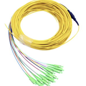 12 /24 Fiber Micro-Fiber Pre-Terminated Fiber Optic Pigtail – SC LC ST FC for High-Density Cabling