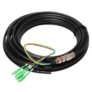 2–12 Fiber Armored Waterproof Pre-Terminated Fiber Optic Pigtail – for Outdoor Network Deployment