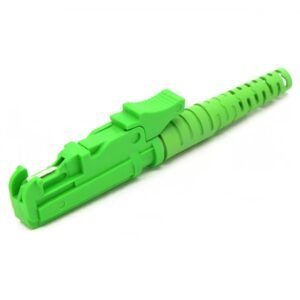 E2000 Fiber Optic Connector – Spring-Loaded Shutter, Single Mode and Multimode