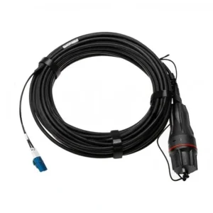 IP67 LC Duplex to FULLAXS LC Outdoor Waterproof Fiber Optic Patch Cord, 5.0mm LSZH Jacket