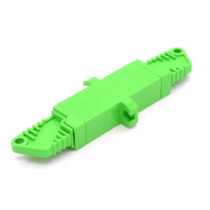 E2000 to E2000 UPC APC Single Mode Simplex Fiber Optic Adapter – With Flange