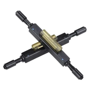 Fiber Optic Mechanical Splicer for Bare Fiber Alignment