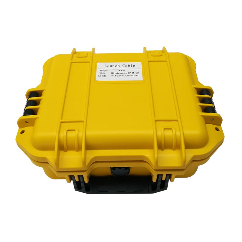 HTO9O08 Fiber Optic OTDR Launch Cable Box – Standard Fiber Test Reference Module