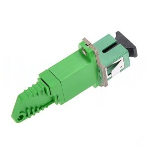 E2000 to SC Single Mode Simplex Hybrid Fiber Optic Adapter