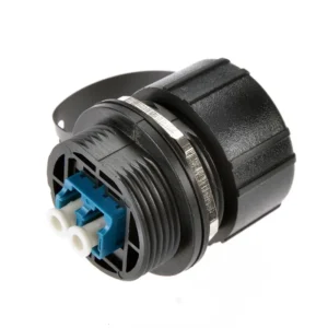 ODVA LC Duplex Waterproof Fiber Optic Adapter – for Outdoor Cabinets and FTTA Applications