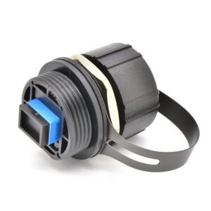 ODVA SC Simplex Waterproof Fiber Optic Adapter – for Outdoor Cabinets and FTTA Applications