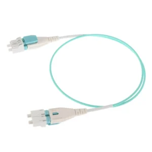 OM3 LC UPC to LC UPC Polarity-Reversible Uniboot Duplex Fiber Patch Cable