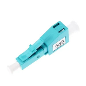 LC OM3 Plug-In Fixed Fiber Optic Attenuator