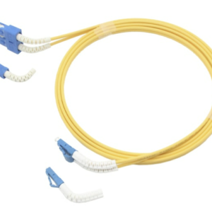 LC to SC Flex-Angle Boot Fiber Patch Cable – for High-Density Cabling