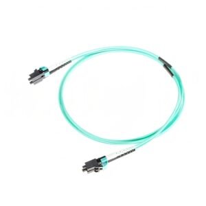 Custom LC to LC OM3 50/125µm Duplex Fiber Optic Patch Cord | High-Density 10G Links for Data Centers