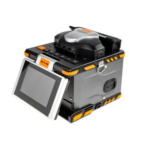 M5 Intelligent Fiber Optic Fusion Splicer | 6-Motor Core Alignment Splicing Tool with VFL & OPM