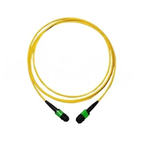 Mini Plus MPO to MPO Fiber Patch Cord | 3.0mm OFNP Plenum-Rated Cable
