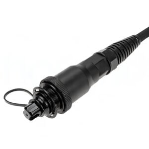 OptiTap-Compatible SC APC Female Waterproof Fiber Optic Connector – IP68 for FTTH Extension