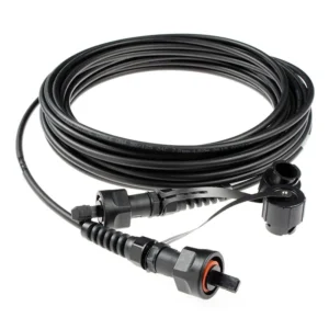 24 Fiber ODVA MPO/MTP Armored IP67 Outdoor Fiber Patch Cable – 7.0mm for FTTA Deployment